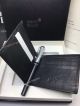 New arrival Montblanc 2+1 Set Copy Black Skeleton Wallet & Rollerball Pen (4)_th.jpg